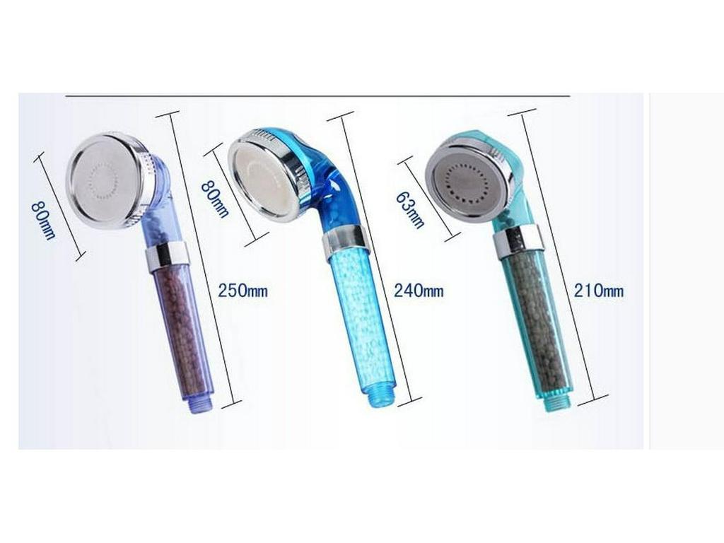 Водосберегающая ручная спа-душевая лейка с отрицательными ионами