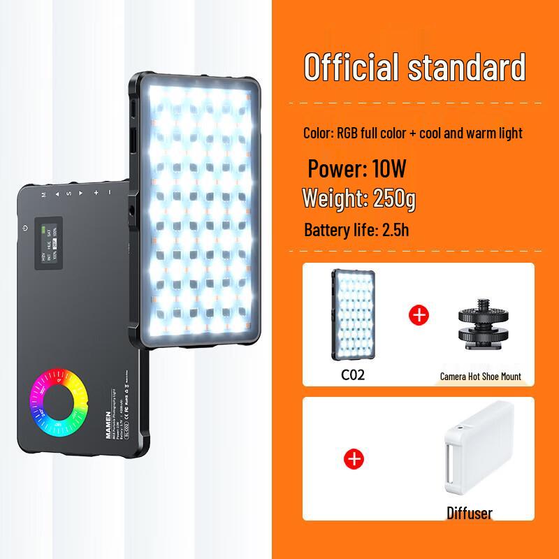 MAMEN RGB Portable LED Fill Light