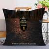 H-Hertog J-Jan Personalized Pillow Cover Kids Bedroom Wild Party Decor Pillowcase kid Birthday shower Gift
