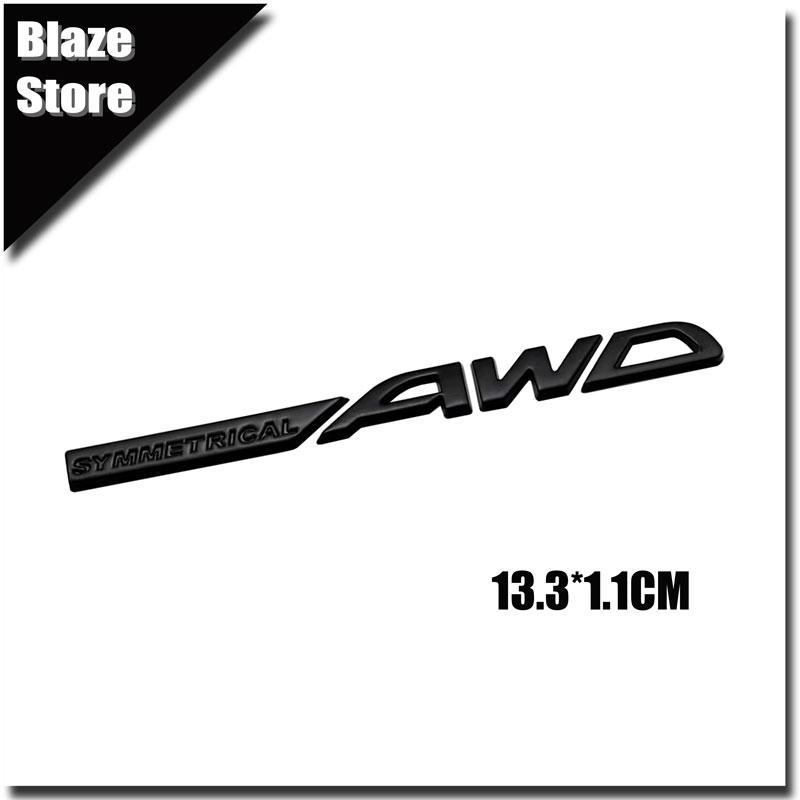 3D Металлическая Симметричная Эмблема AWD На Крышку Багажника Автомобиля Автомобильная Наклейка Для BRZ XV Outback Forester Asahi Panther WRX Impreza