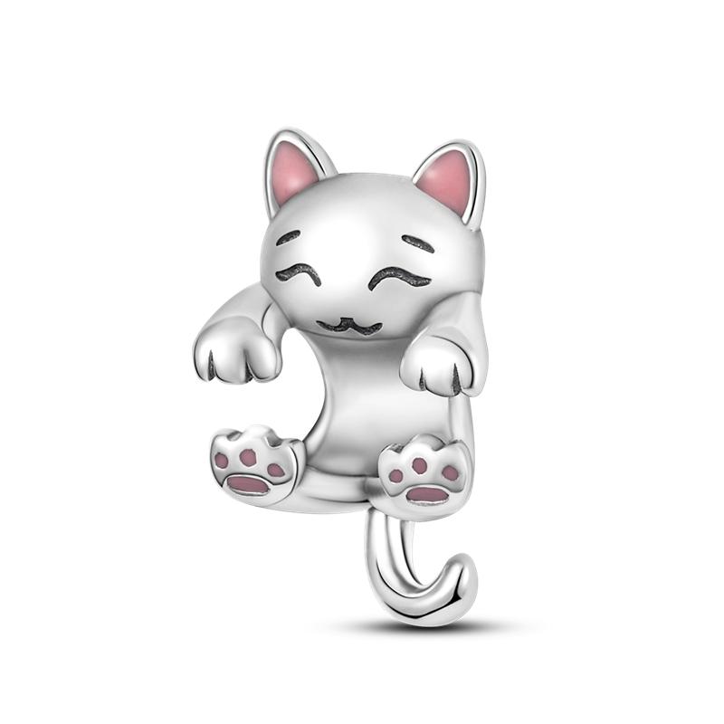 Серебряные подвески 925 пробы, подходят для оригинального браслета Diy, Diy Firefly, дорожная подвеска с подсолнухами и клевером, английская буква, сестра, бусина