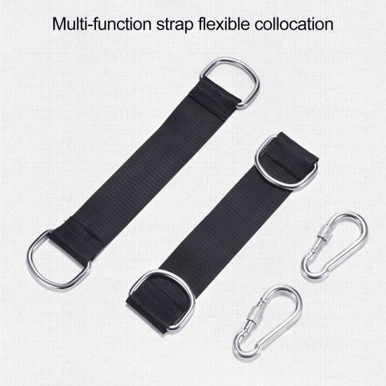 Ремни для качелей на дереве, ремни для фитнеса, подтягивания, подвесные ремни, прочный ремень для крепления качелей на дереве, для гамака, тренажера для гимнастического троса