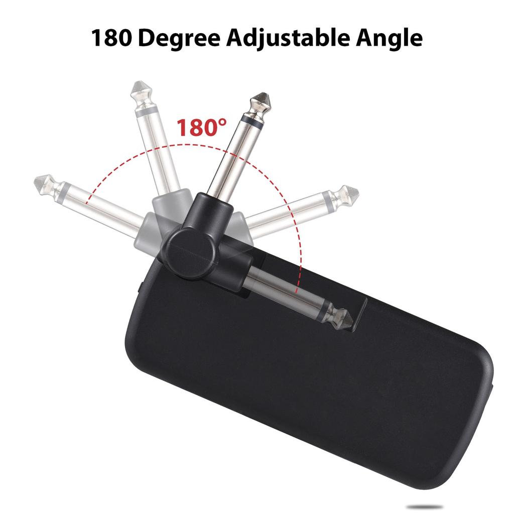 Басовый усилитель Мини-усилитель Портативный усилитель для наушников Басовый усилитель Plug and Play для электробаса Музыкальный инструмент 3 Встроенных