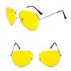 Men's Sunglasses Car Drivers Night Vision Goggles Anti-Glare Yellow Sun Glasses Women Driving Glasses