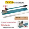 DC35 Алюминиевая сталь Резак для направляющих для резки одинарных/двойных отверстий и ПВХ кабельных каналов