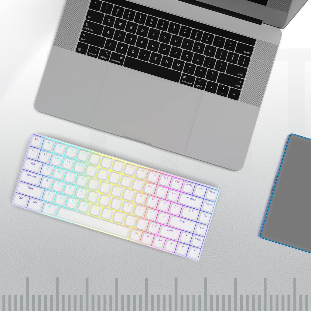 Клавишный колпачок XVX 118 PBT, индивидуальный низкопрофильный колпачок, совместимый с клавиатурами универсального типа 100%, 75%, 65%, 60% (белый)