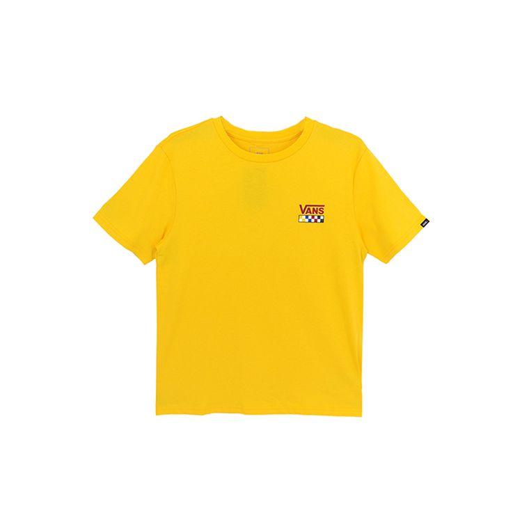 Vans Повседневная футболка с коротким рукавом Alphabet, мужские топы, желтая VN0A4URQ85W