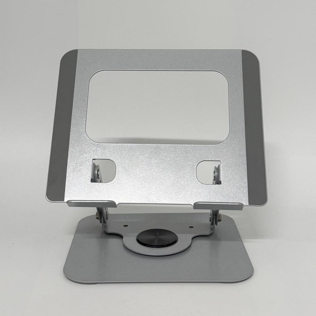 Adjustable 360° Rotation Metal Laptop & Tablet Stand with Heat Dissipation