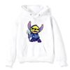 Halloween Stitch Pattern Hoodies Cute Cartoon Disney Sweatshirts Pocket Clothing Daily Men Hoodies Autumn Winter Pullover Tops