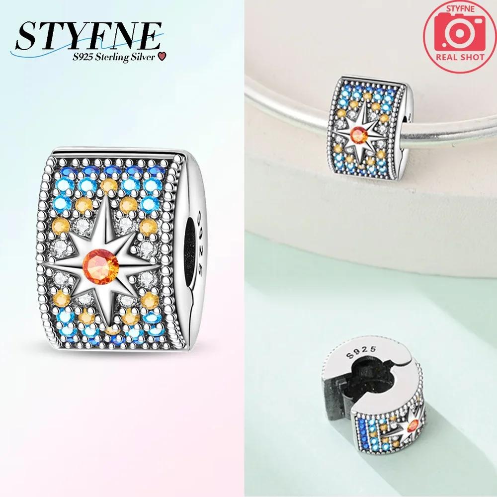 925 Silver Purple Box Gift Jewelry Pirate Heart Romantic Sun Pendant Beads Fit Bracelet Jewelry Diy Girl Gift Accessory