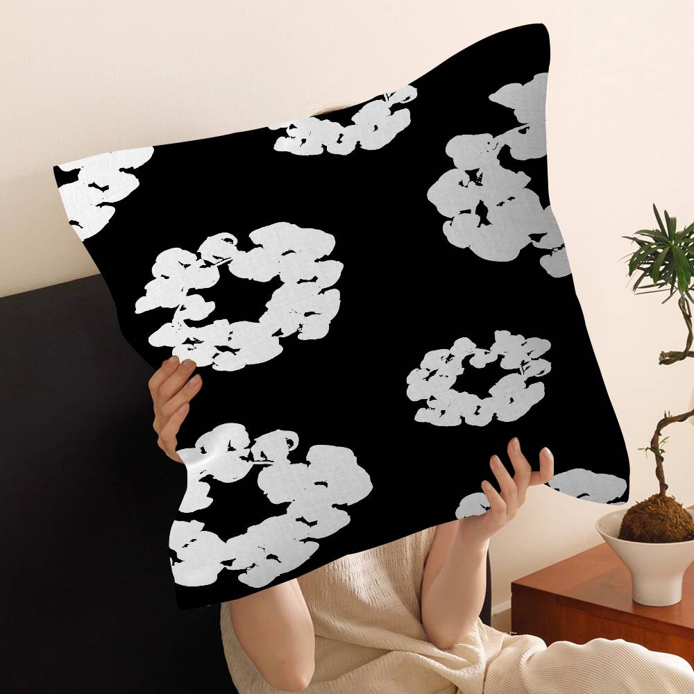 Роскошный D-Деним T-Tears Наволочка Подушка-игрушка для дивана автомобиля Рождественский подарок 40x40см 45x45см