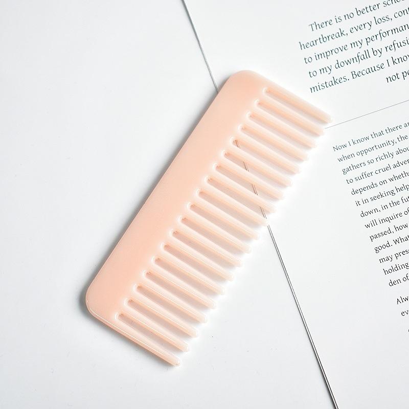 Popular Hair Combs In Europe and America, Hot-selling Acetic Acid Board Comb Anti-static Marble Pattern Hair Comb