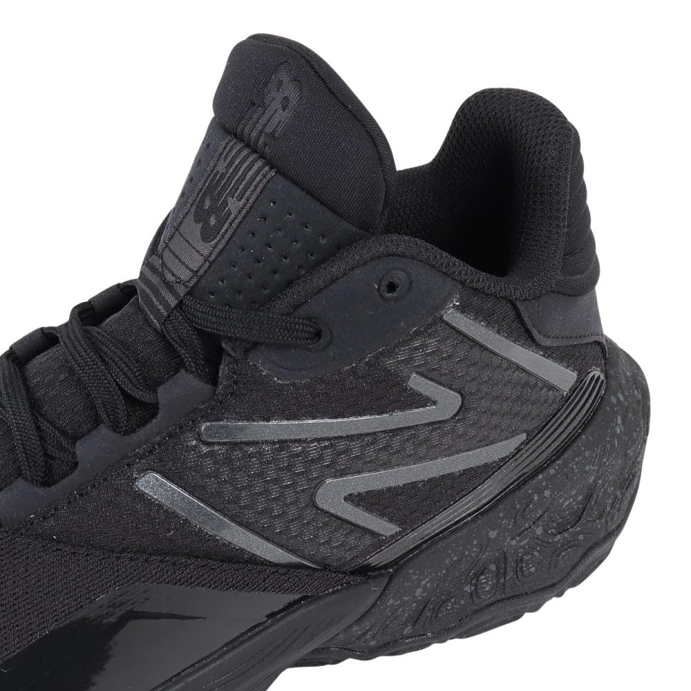 Баскетбольные кроссовки New Balance BB2WYBK4 2E Two Wxy v4 Двусторонние Широкие Легкие Средней Высоты Черные (Черный/25.0/Мужской)
