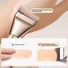 2Pcs Professional Arc-Shaped Flat-Head Ultra-Thin Foundation Brush, Paint-Free And Traceless Foundation Liquid Brush