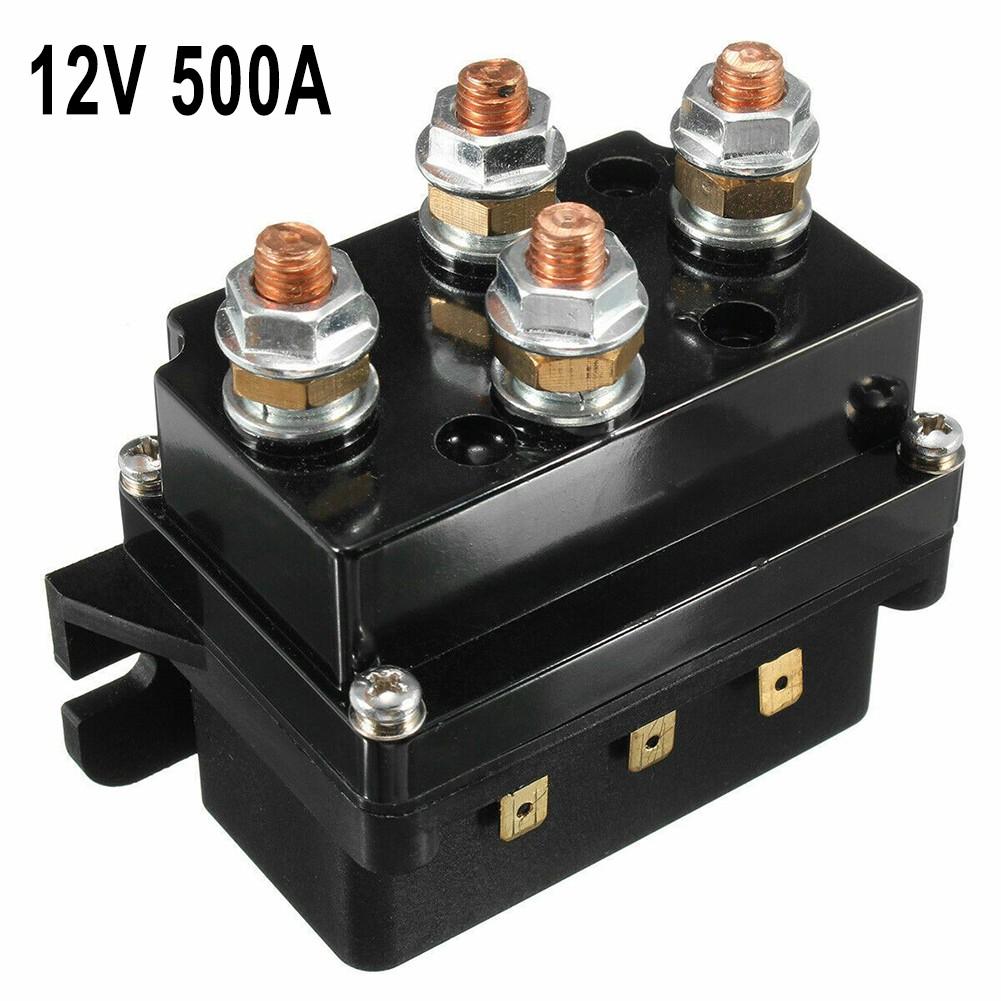 12 В 500 А контактор лебедка управления соленоид реле двойной беспроводной пульт дистанционного восстановления