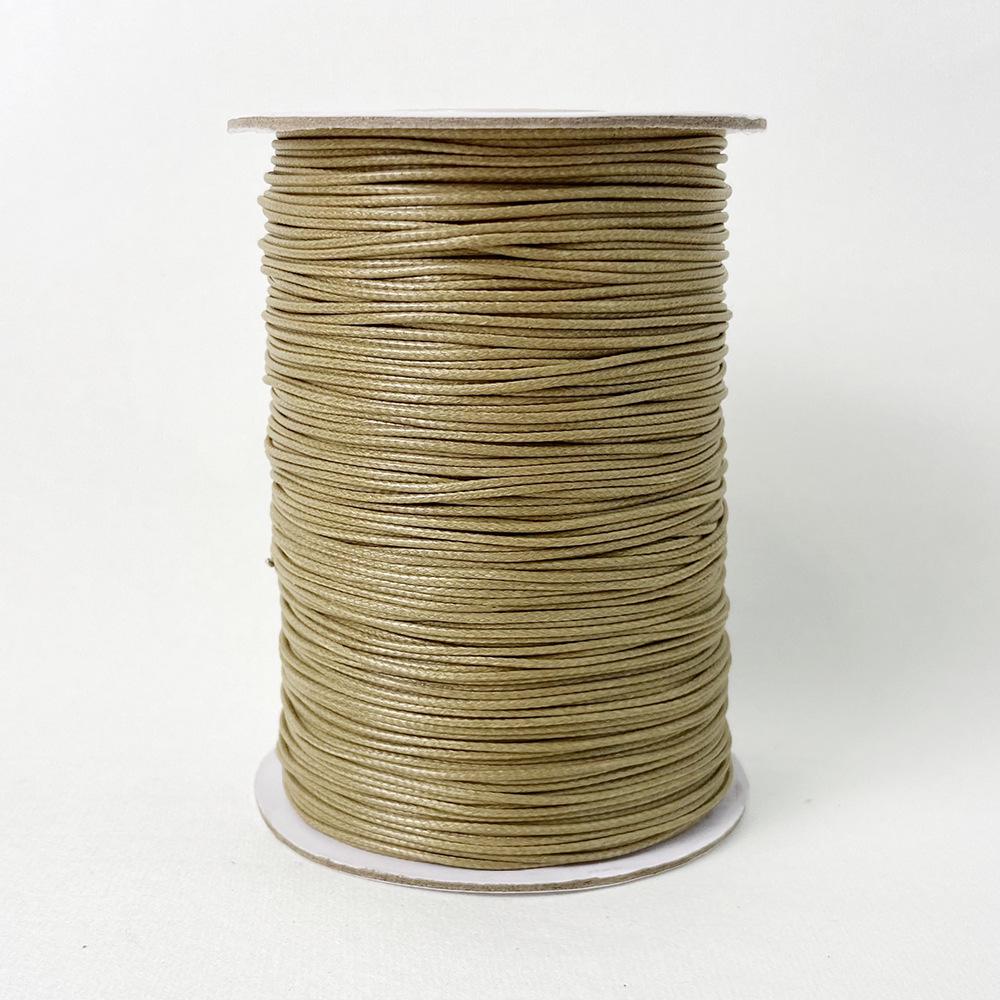 Корейская вощеная веревка 1 мм: Ювелирные изделия и подвеска Ожерелье/Плетеный браслет с ПУ кожей