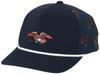 VOLITION Eagle Rope Golf Cap Deep 025727_01 Navy_AD