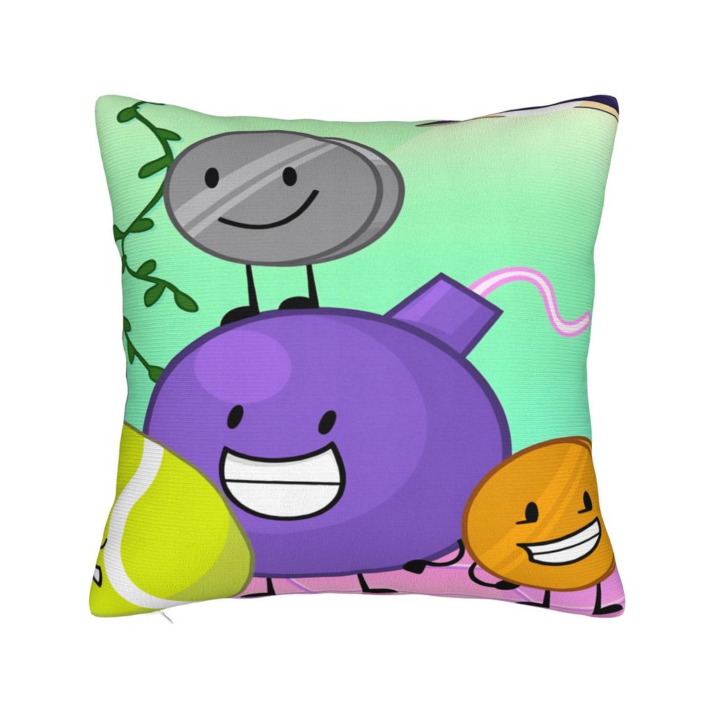 Чехол на подушку с мультяшным принтом BFDI Новинка Мягкие наволочки для дивана спальни Домашний декор