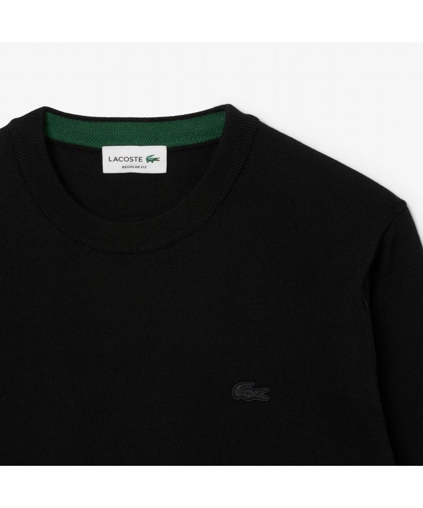 Мужской свитер LACOSTE с круглым вырезом из шерсти мериноса Ah1969-55N 031