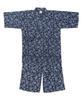Wankodo Willow Size 4L Jinbei, Print, 1259-4210, Navy,