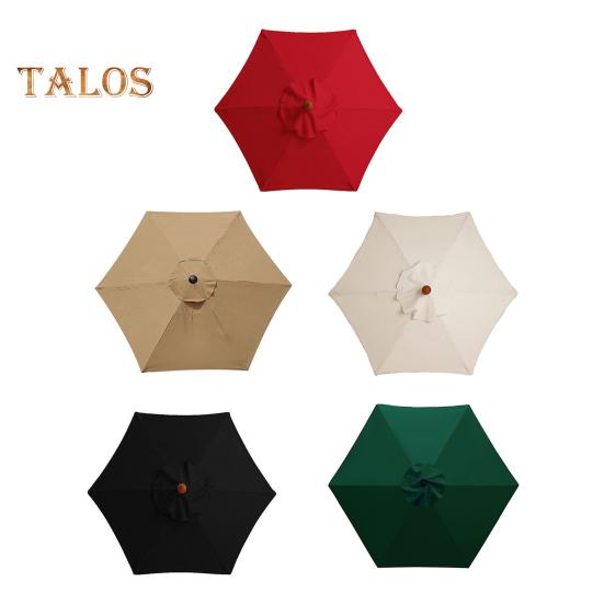 200/300 см сменный навес для зонта, водонепроницаемый, для наружного сада, патио, заднего двора, рынка, сменный верх зонта, тканевый тент, чехол для зонта