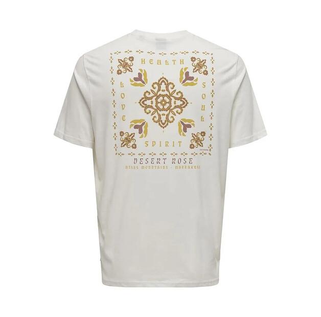 Only & Sons Футболка с коротким рукавом Manuel Life