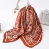 70 * 70cm New Silk Small Square Scarf For Women'S Neck Protection Professional Scarf Versatile Hair Tie Headscarf Scarf