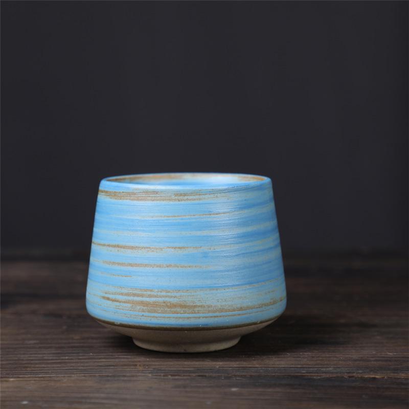 Retro Ceramic Kung Fu Tea Cup: Coarse Pottery Personal Cup for Tea Tasting