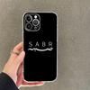 Чехол для телефона Sabr Patience для iPhone 14 11 12 13 Mini Pro XS Max Cover 6 7 8 Plus X XR SE 2020 Funda Shell