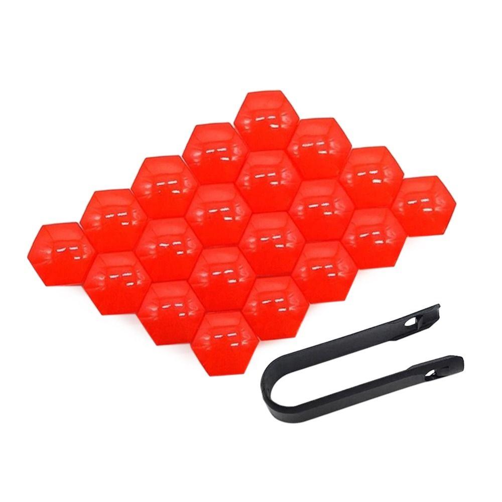 20 шт. 17 мм колпачки на болты ступицы колеса, антикоррозийные защитные крышки гаек, аксессуары для экстерьера автомобиля