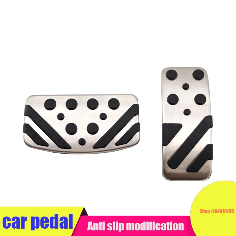 car pedals suitable for Mitsubishi modified accelerator, brake, rest area, anti-skid pedal accessories