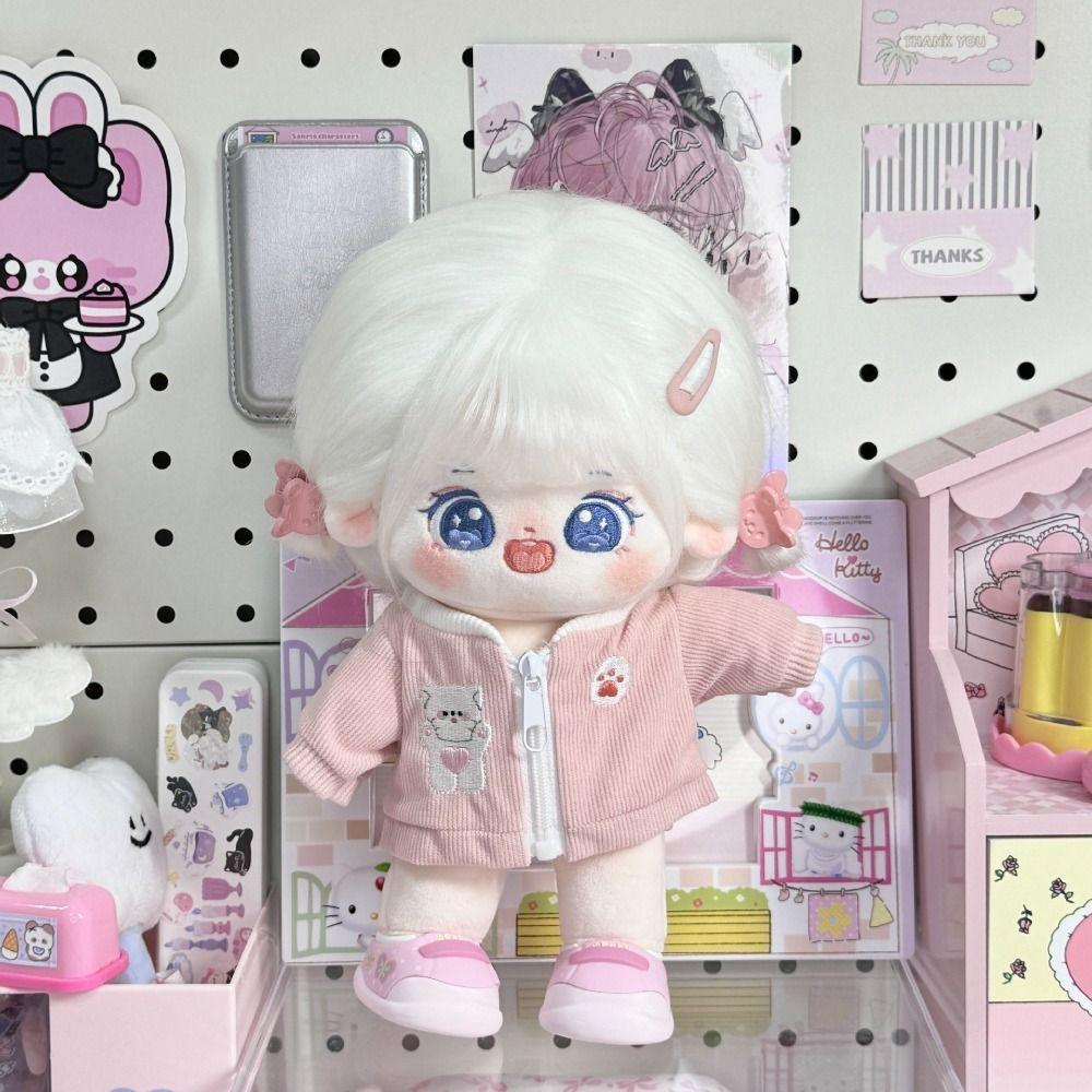 Pretty 20cm Cotton Doll Clothes Cute Girls Brithday Gift Trendy Hoodie (Only Clothes)