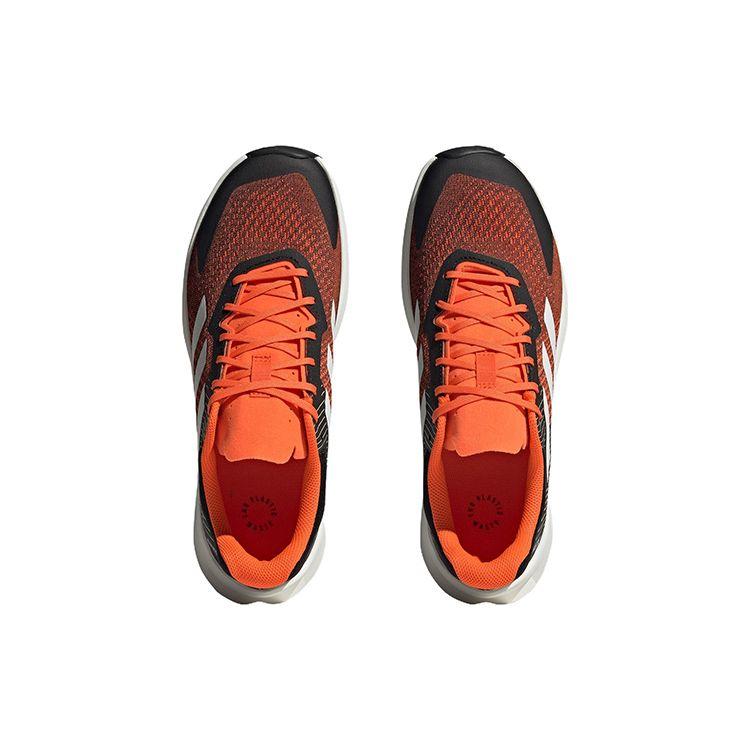 Adidas Terrex Soulstride Trail Flow Round Toe Lace-Up Fabric Shock Absorption Slip-Resistant Wear-Resistant Low-Top Trail Running Shoes HP5564