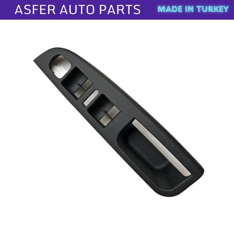 Front Left Window Opening Button Frame Black For Volkswagen Golf Mk5 Jetta Mk5 2004-2009 Oem 1K4867049C 1K4868049