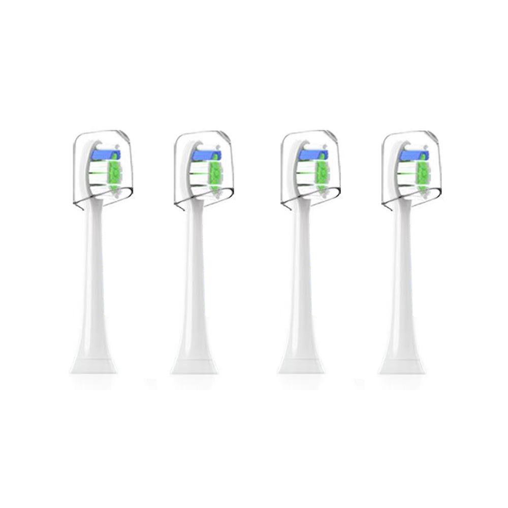 2/4PCS Toothbrush Replacement Clean HX3/X6/X9 Sonic Electric Toothbrush Soft Suitable Vacuum Bristle Nozzles Standard Electric Tooth Brushheads