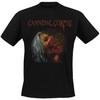 Летняя футболка с переизданием Zombie Cannibal Corpse для мужчин, 100% хлопок, экстремальный брутальный и кровавый стиль дэт-метал, свободный крой, короткий рукав, Y2K