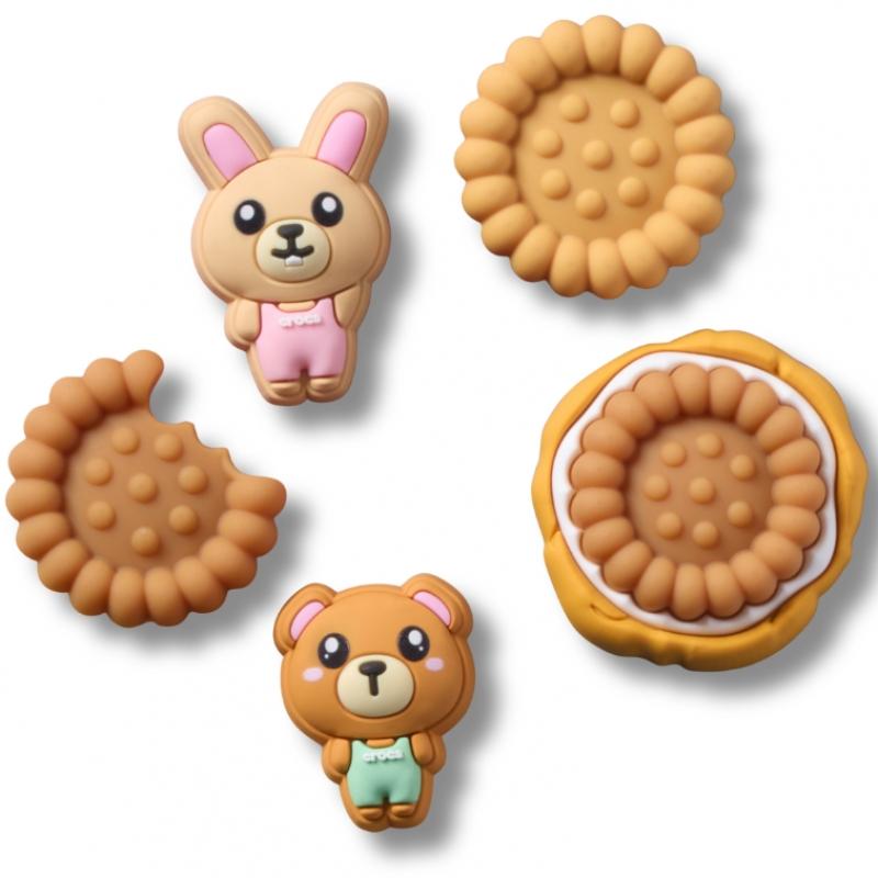 Crocs K cooKie Charm Jibbitz Set Of 5 10016110