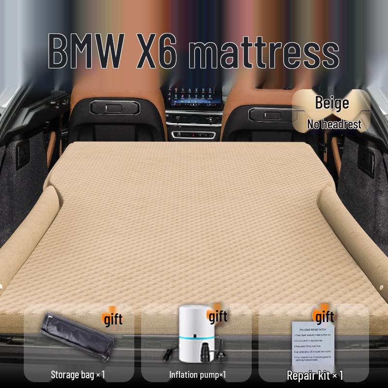 BMW X6 Car Air Mattress: Trunk Bed & Rear Seat Sleeping Mat