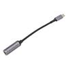 DC to Type C Cable 6.5mmx1.4mm 100W Female Input to Male Output Nylon Type C to DC6514 Cable for Tablet Phone PC