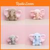 Elephant Keychain Plush Doll Stuffed Animal Toy Decoration Pendant Cartoon Gift