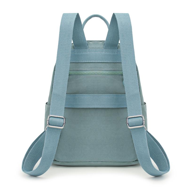 Nylon Women's Backpack Student Schoolbag Mother Travel Bag