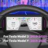 Проекционный дисплей HUD для Tesla Model Y 2019-2022 6,8-дюймовый IPS-экран Автомобильный спидометр Панель приборов для Tesla Model 3 2019-2022