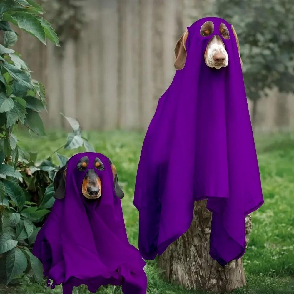 Party Cosplay Halloween Dog Ghost Costume Loose Dog Halloween Clothes for Halloween Party