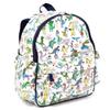 COLORFUL CANDY STYLE Backpack for Dinosaur Town Is Busy N0636300 White Boys, Kids, Lightweight, Excursion, Kindergarten,