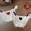 Ice Silk Sweetheart Design Christmas Girlish Sexy Benmingnian Gift Triangle Panties