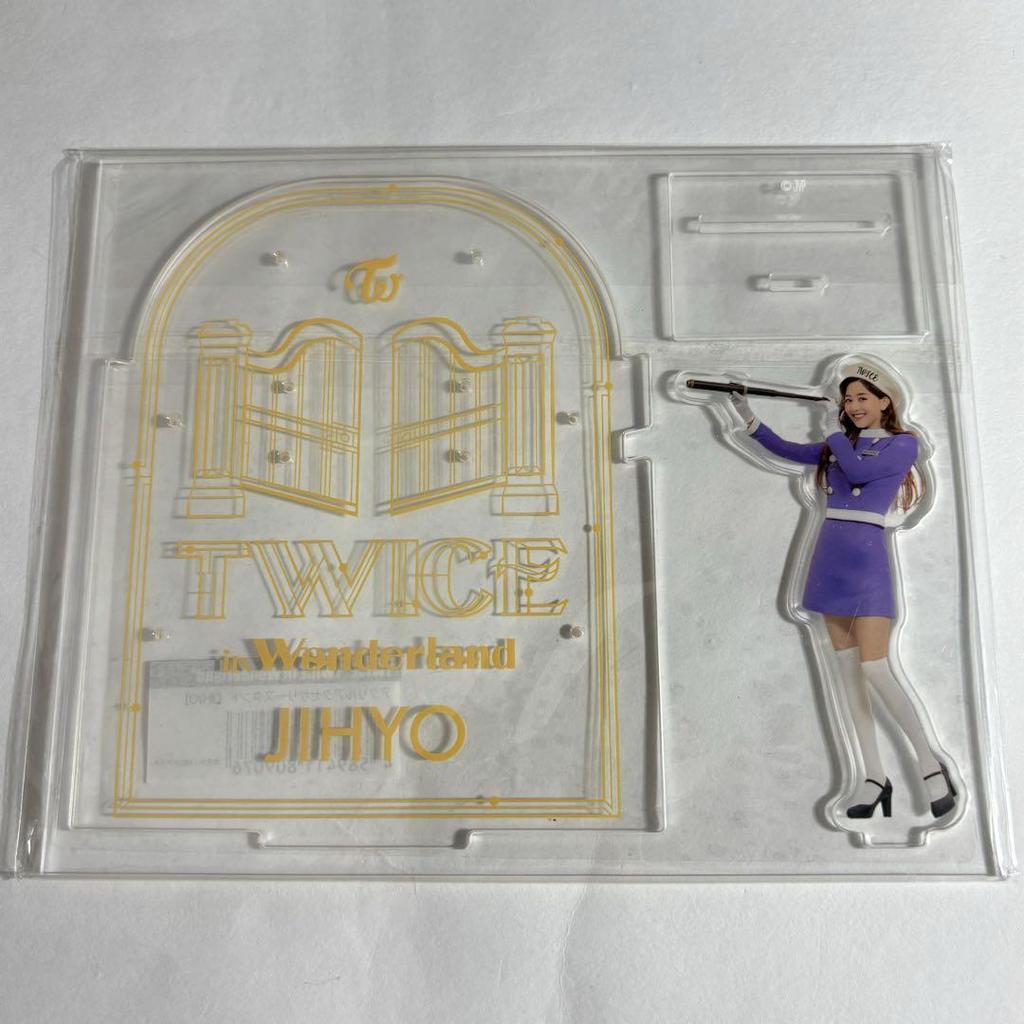 [Б/У] TWICE Джихё Страна чудес Акриловая подставка Кан значок Акриловая подставка