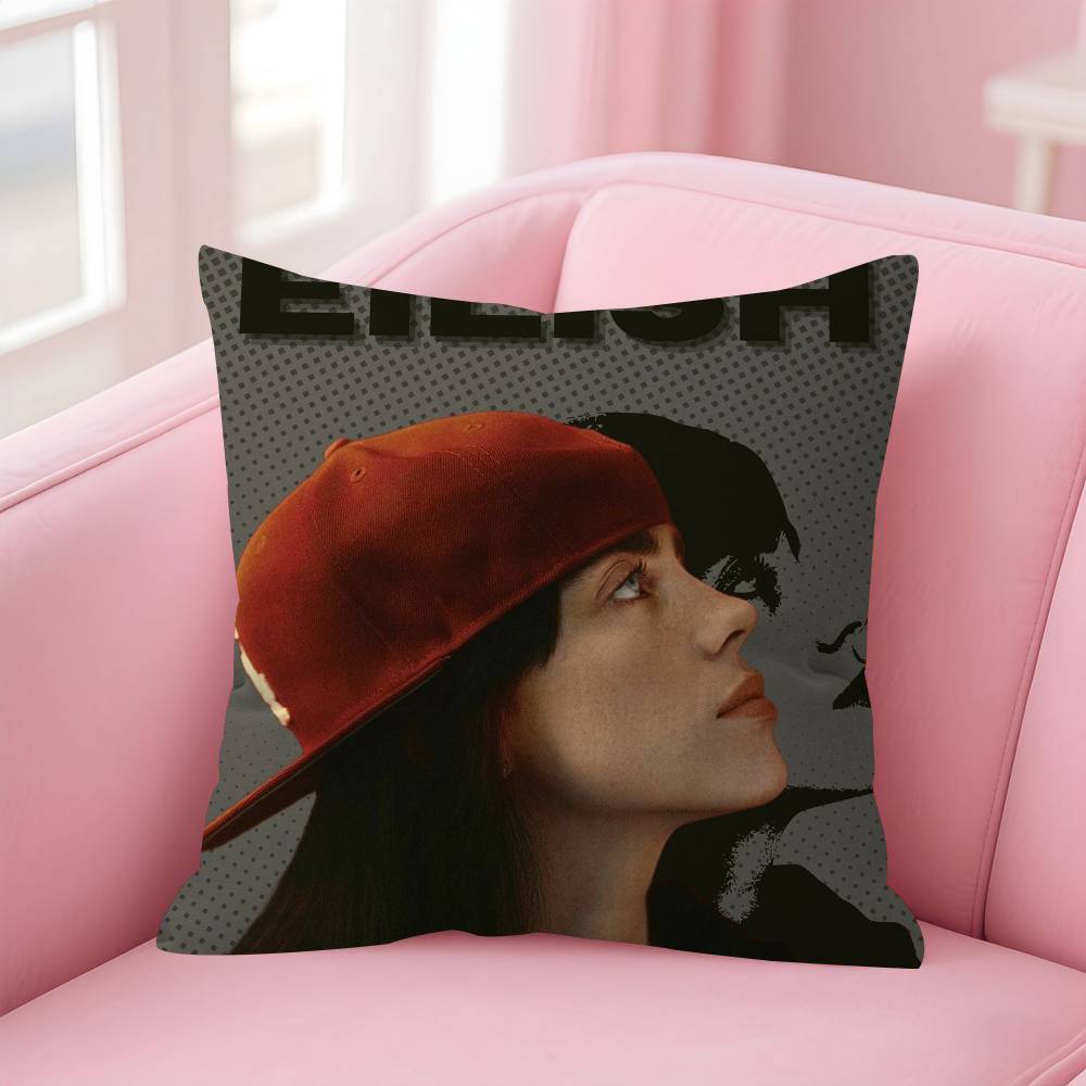 Singer album BBillieS Vintage Personalized picture text home decorative pillows Household Gifts 45x45cm