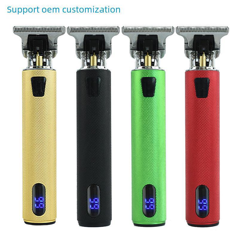 Электрическая машинка для стрижки волос T9 и бритва для лысой головы для подравнивания и карвинга