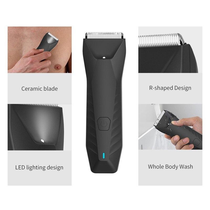 Бритва для удаления волос на теле, яйцо Schamhair, мужская бритва для удаления интимных частей, электрический эпилятор для мужчин, косилка IXP6, керамический триммер с головкой