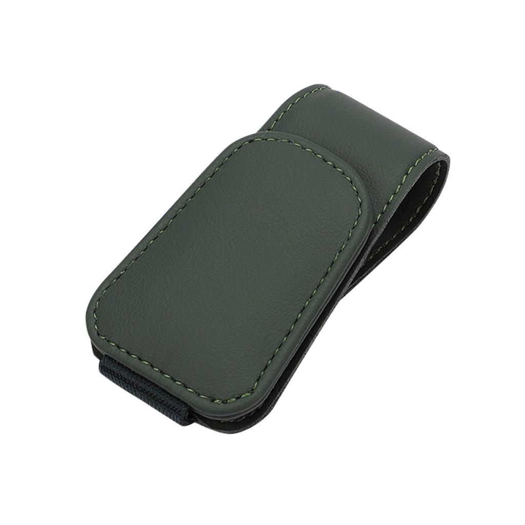 Держатели солнцезащитных очков для автомобильного солнцезащитного козырька, магнитные кожаные очки, зажим для вешалки для очков для автомобиля, зажим для визитных карточек, крепление для очков, аксессуары для автомобильного козырька